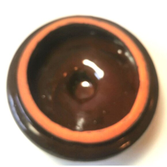 Crock Stoneware Bean Pot Vintage Double Handle Made in Taiwan Heavy Duty 1.09KG - Picture 4 of 9